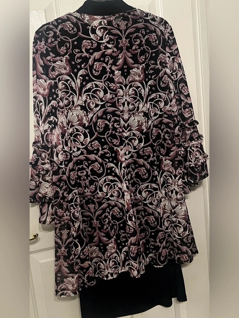 R & M Richards Women’s 2 Piece Dress & Jacket In Floral Print Size 10 Brand New!